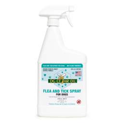 Flea and Tick Repellent Cedar Oil Spray for Dogs - 32 Ounce
