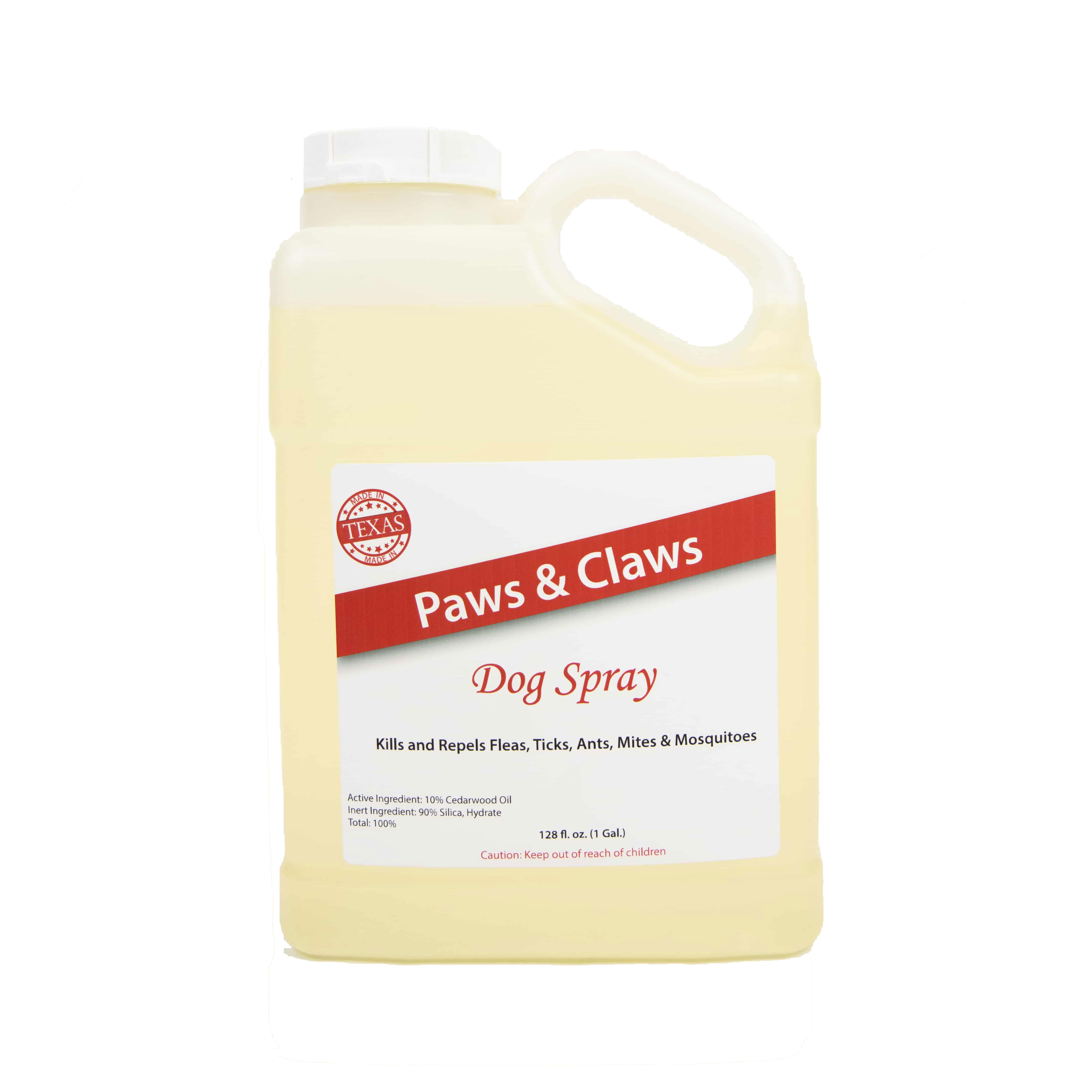 Cedar oil flea, tick and mite spray for dogs and cats gallon